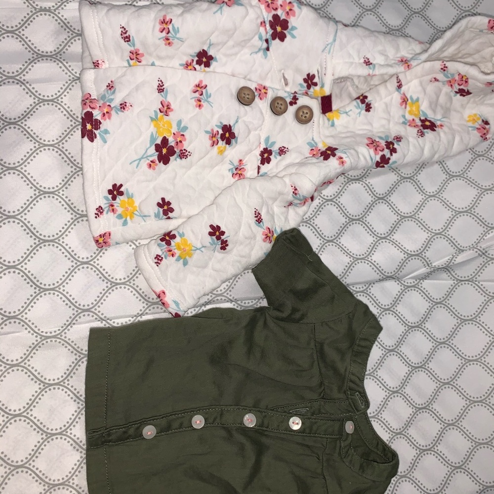 Jacket and shirt